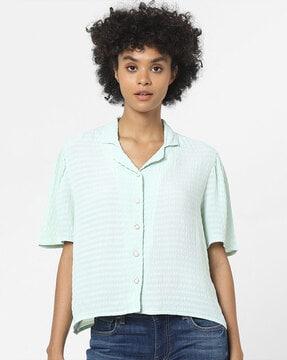 textured classic shirt