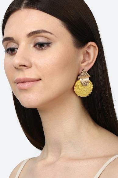 textured earrings