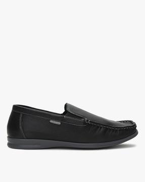 textured loafers