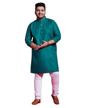 textured long kurta