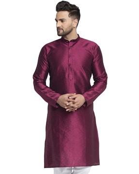 textured long kurta