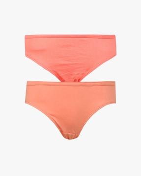 textured low-rise bikini