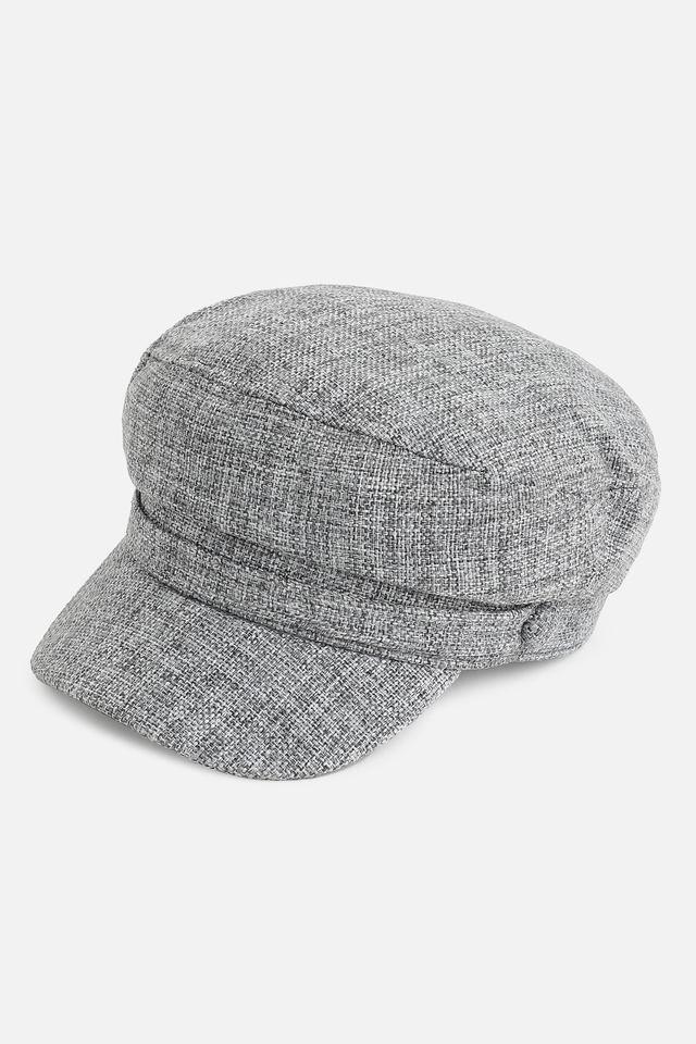 textured pu mens bretan cap