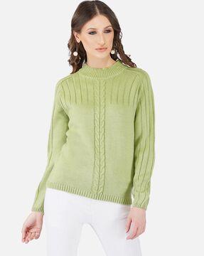 textured pullover
