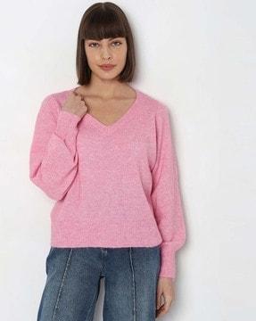 textured pullover