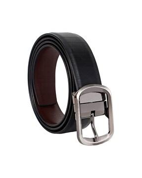 textured reversible belt