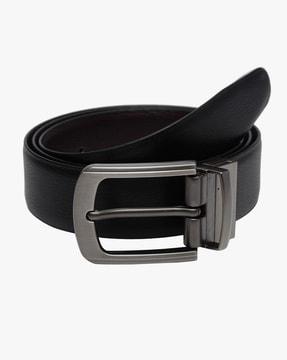 textured reversible classic belt