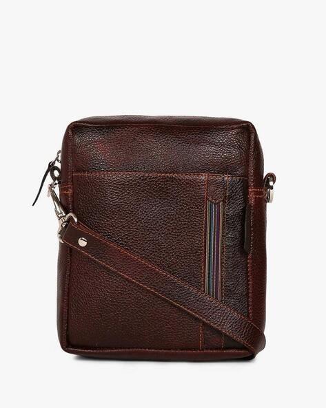 textured satchel bag with detachable strap