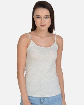 textured scoop neck camisole