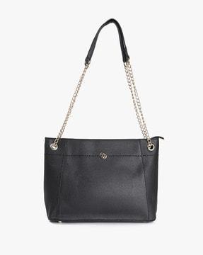 textured shoulder handbag