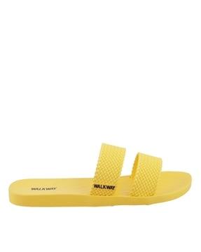 textured slides flip-flops