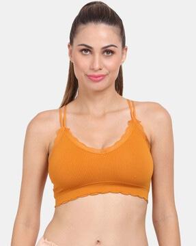 textured sports bra