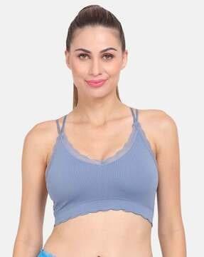 textured sports bra