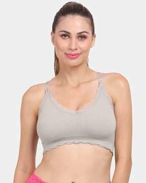 textured sports bra