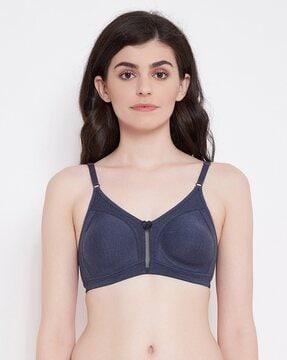 textured t-shirt bra