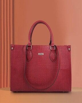 textured tote bag