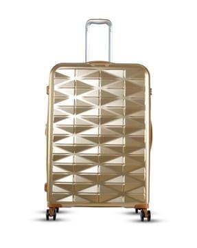 textured trolley bag