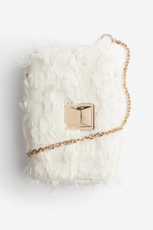 textured-weave crossbody bag