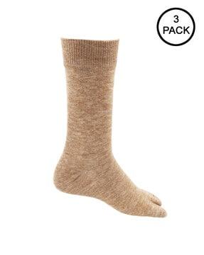 textured wool everyday socks