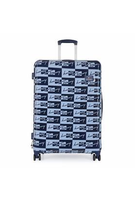 th spring field mens abs + pc tsa lock hard luggage - cargo - blue