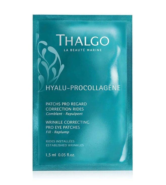 thalgo wrinkle correcting pro eye patches 8 x 2 patches