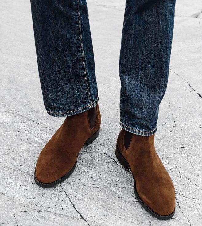 the alternate chelsea boots- tan