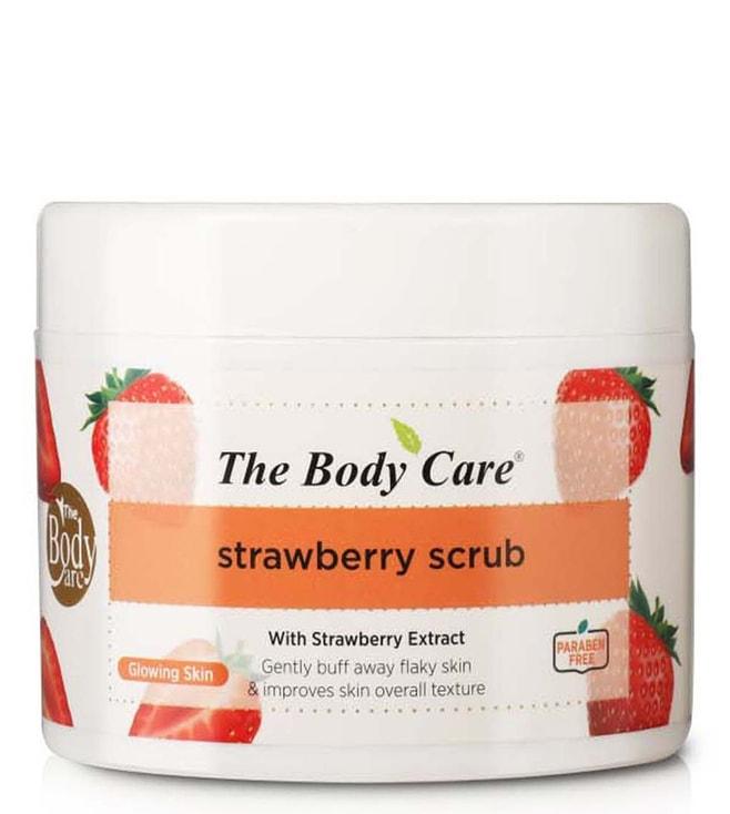 the body care strawberry scrub - 500 gm