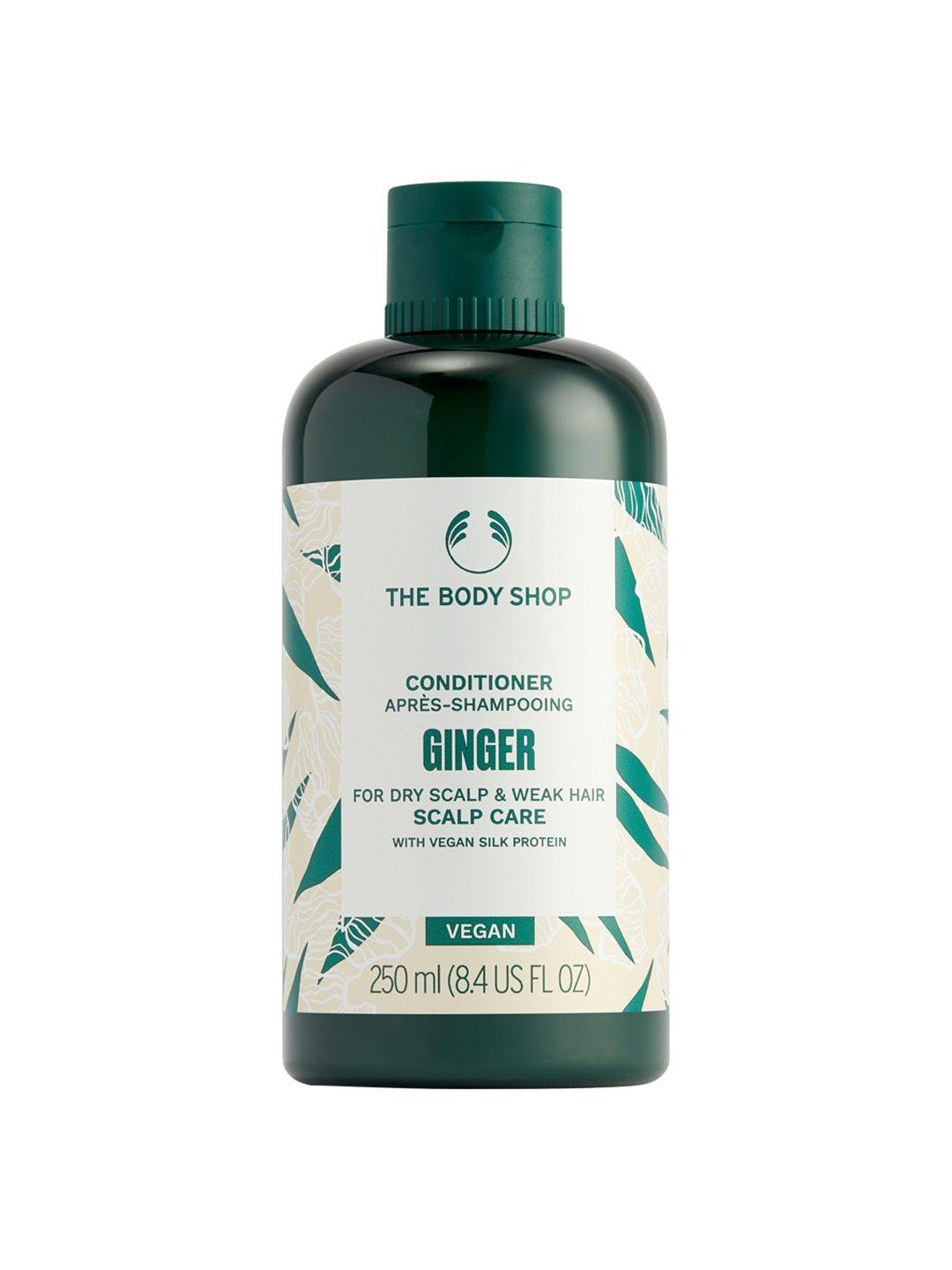 the body shop  ginger scalp care sustainable conditioner 250ml