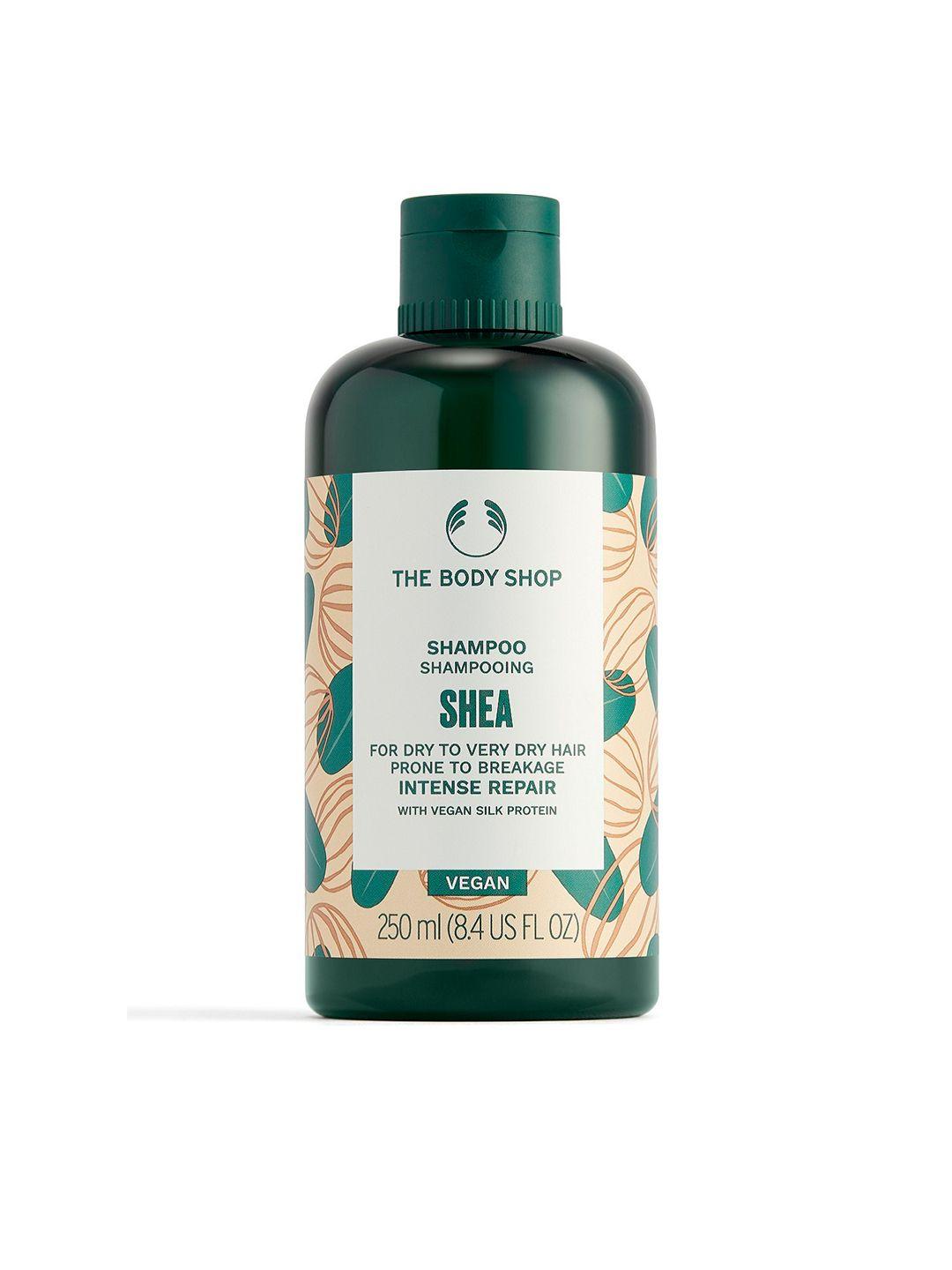 the body shop  shea butter richly replenishing sustainable shampoo - 250ml