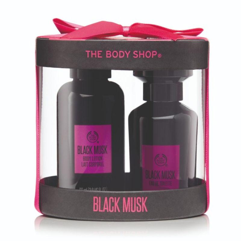 the body shop black musk gift set - small