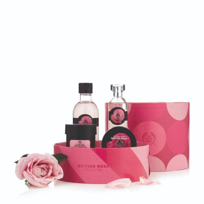 the body shop british rose ultimate gift set