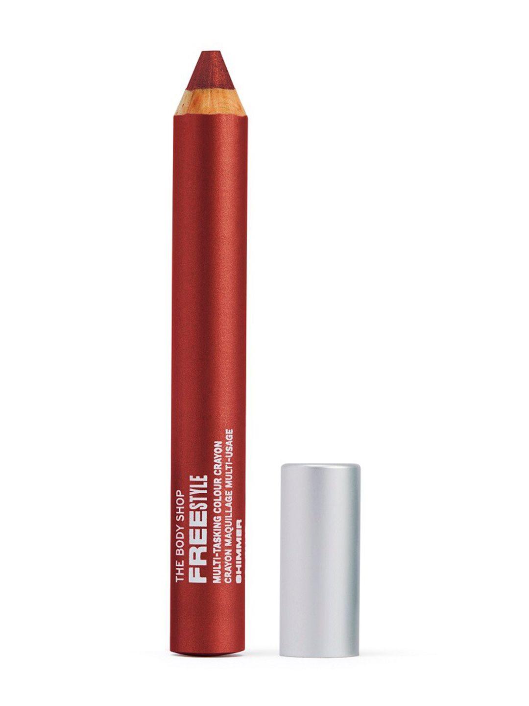 the body shop freestyle multitasking crayon lipstick 4.2g - boost