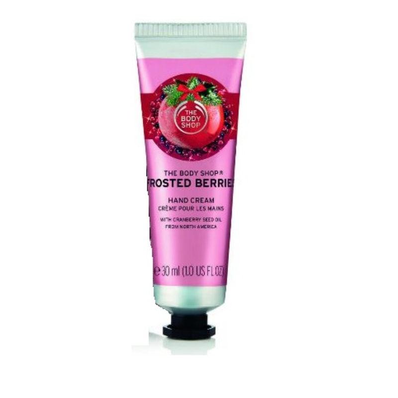 the body shop frosted berries hand cream
