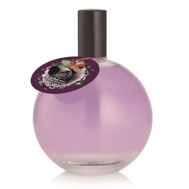 the body shop frosted plum shimmer mist
