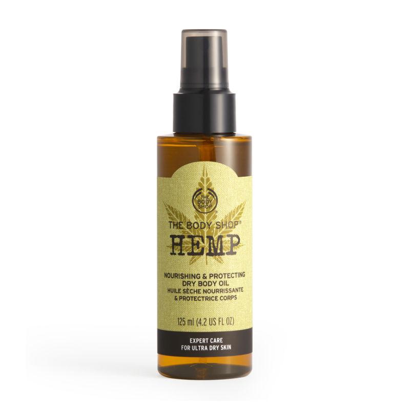 the body shop hemp nourishing & protecting dry body oil