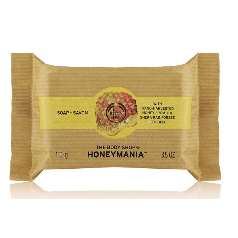 the body shop honeymania soap