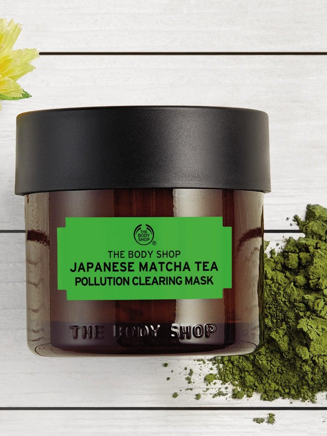 the body shop japanese matcha tea pollution sustainable clearing mask 75 ml