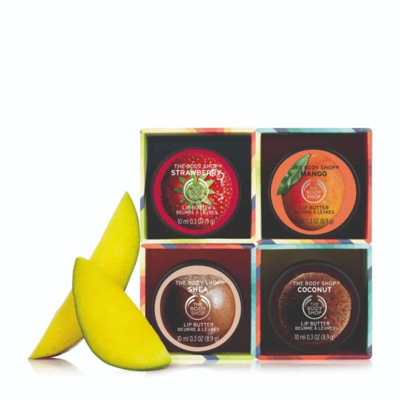 the body shop lip butter cube gift set