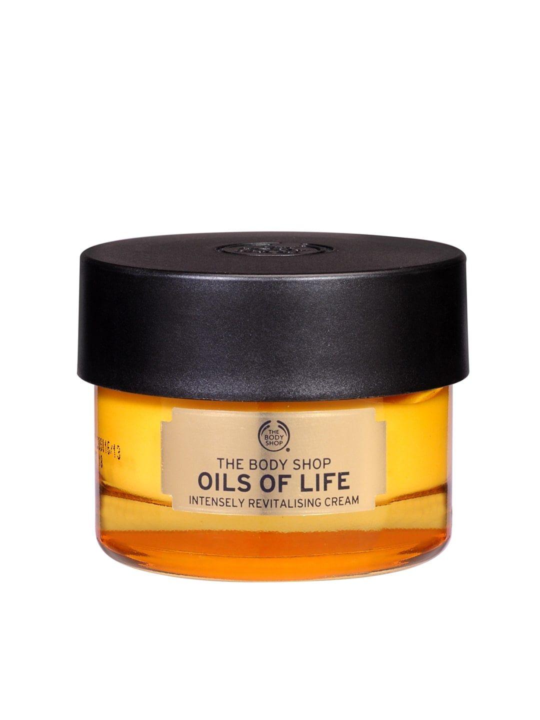 the body shop oils of life intensely revitalising sustainable night cream 50 ml