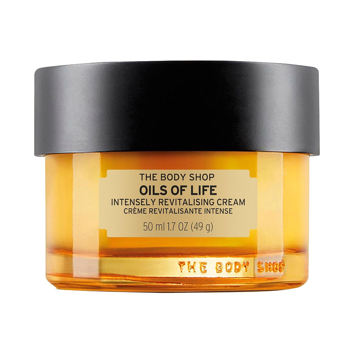 the body shop oils of life intensely revitalizing cream (50ml)