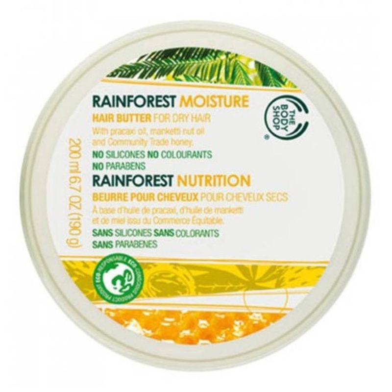 the body shop rainforest moisture hair butter