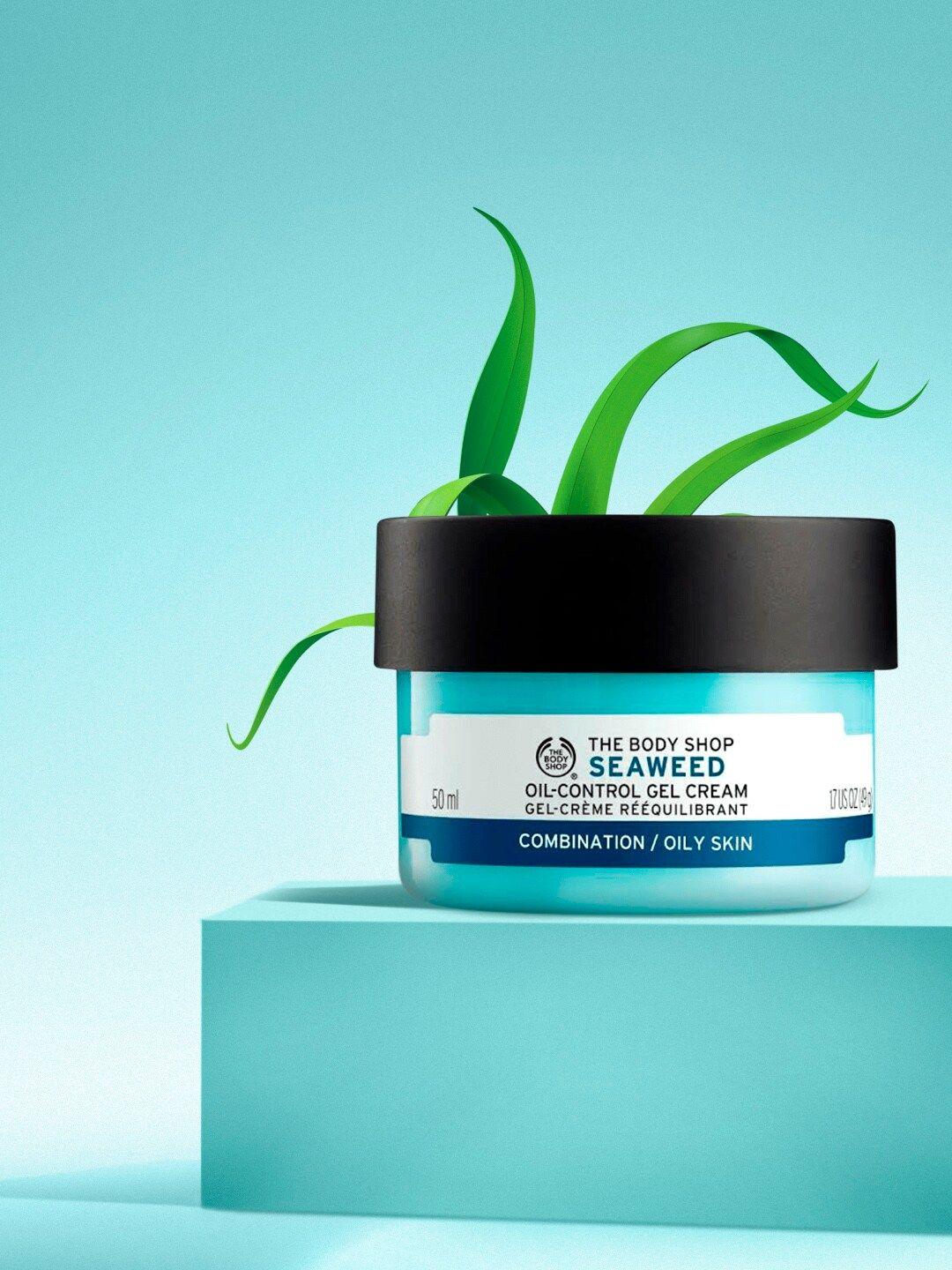 the body shop seaweed oil-control gel sustainable cream for combination/oily skin 50 ml