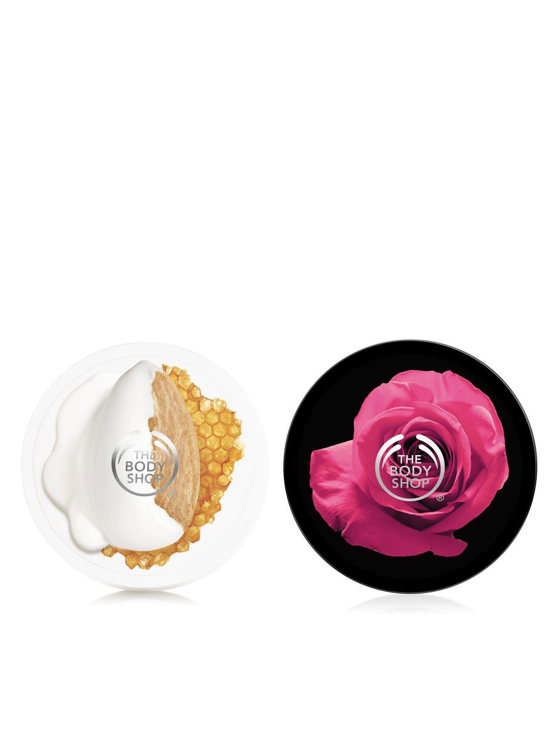 the body shop set of 2 body butters