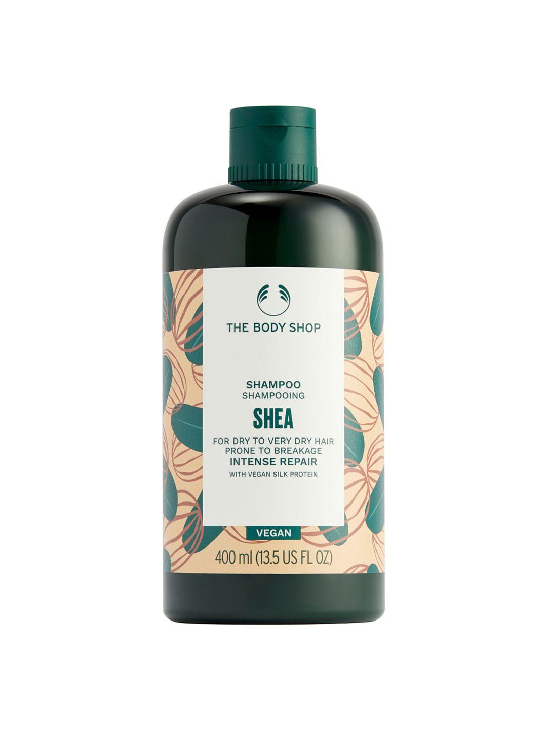 the body shop shea butter richly replenishing sustainable shampoo 400ml