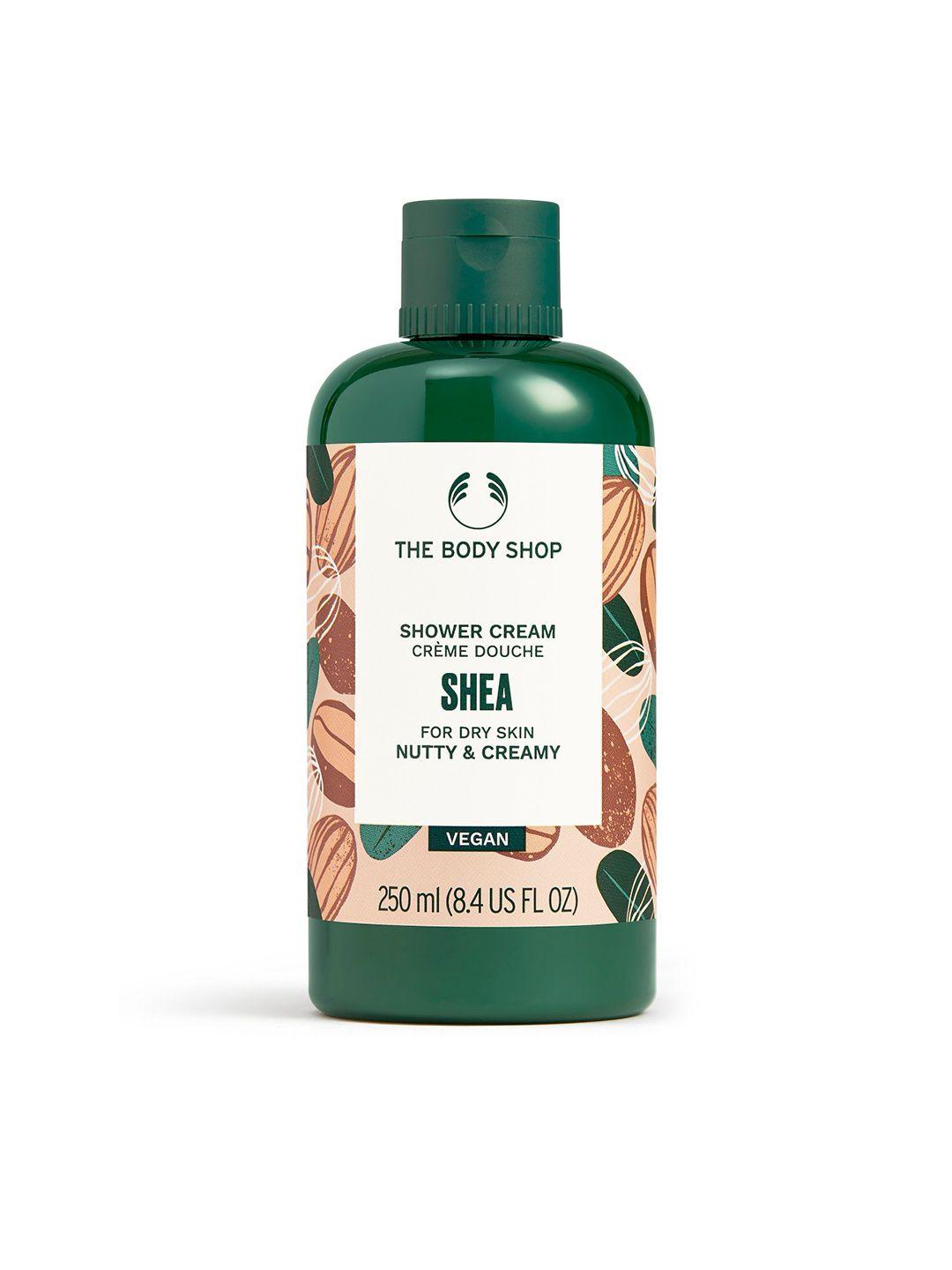 the body shop shea sustainable shower cream 250 ml