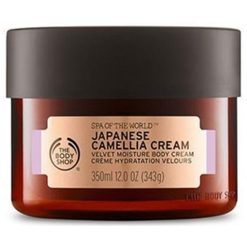the body shop spa of the world japanese camellia cream