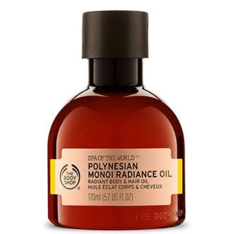 the body shop spa of the world polynesian monoi radiance oil