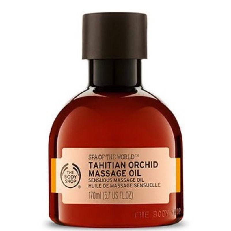 the body shop spa of the world tahitian orchid massage oil