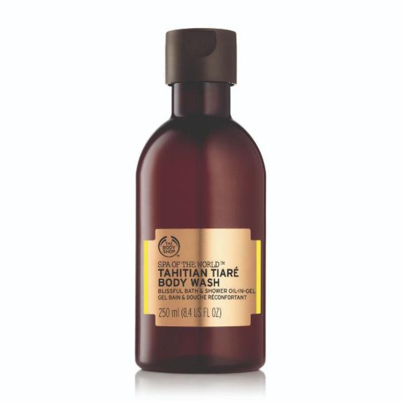 the body shop spa of the world tahitian tiare body wash