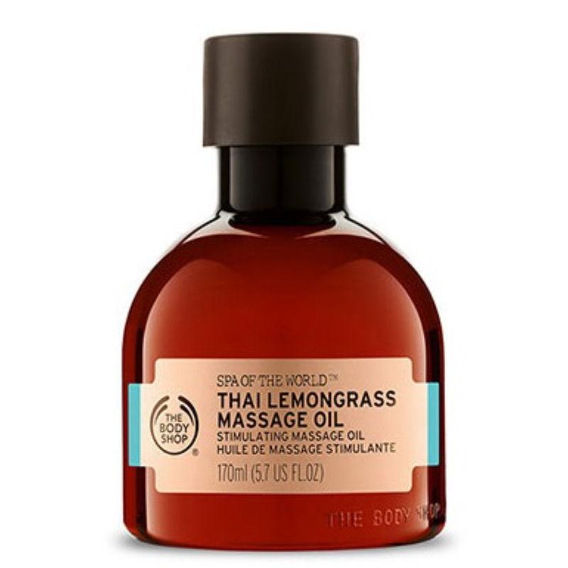 the body shop spa of the world thai lemongrass massage oil